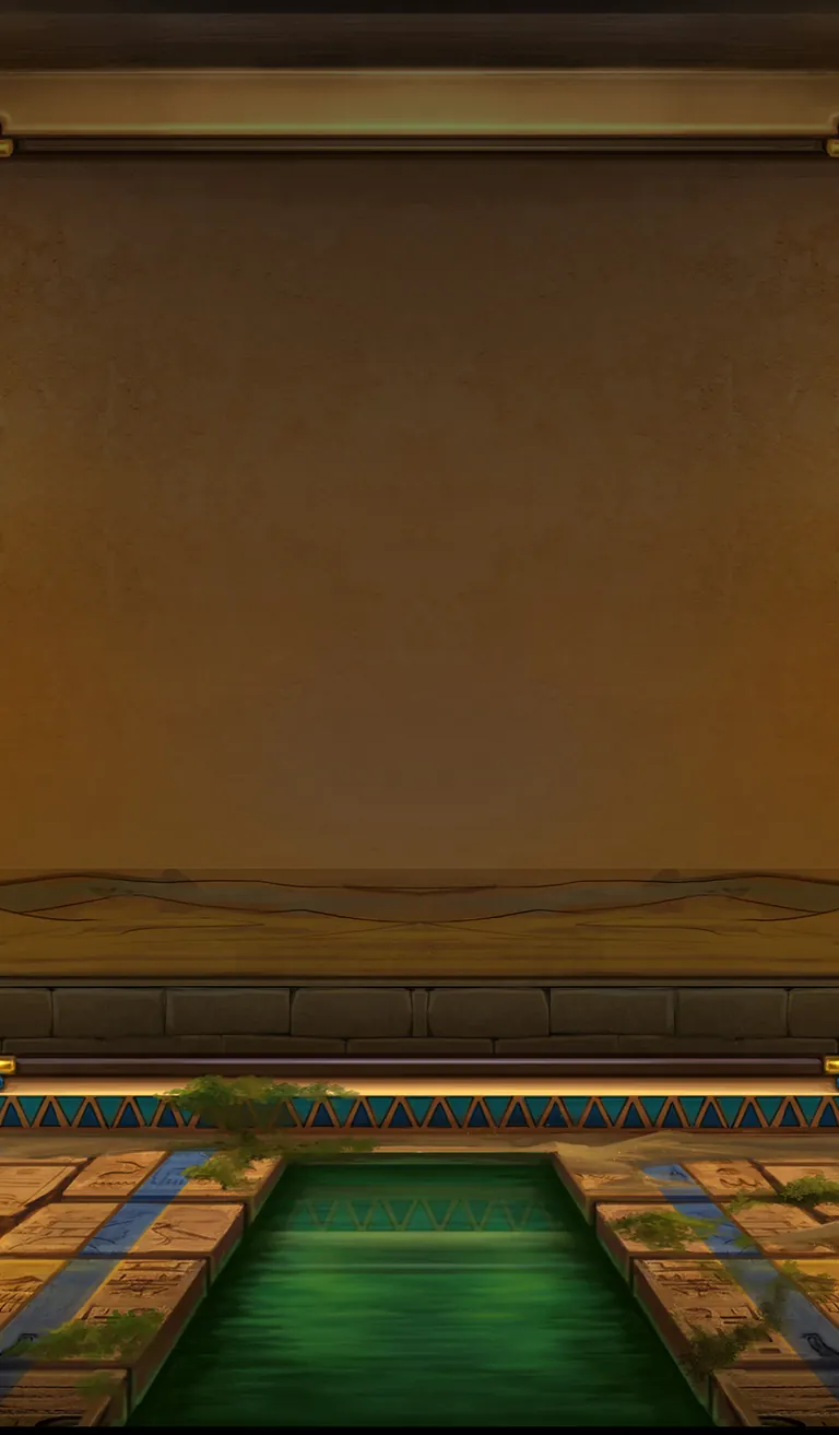Mobile view of the Pirots 5 temple scene
